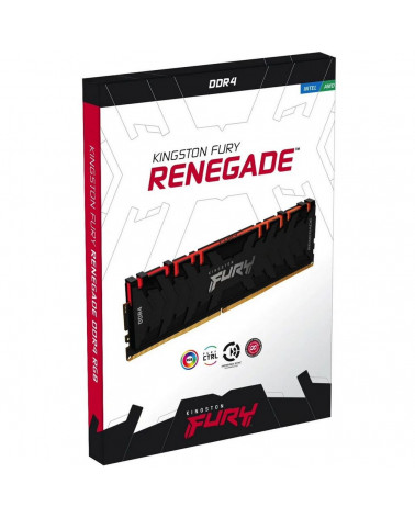 Модуль памяти Kingston 8GB DDR4 4000 DIMM FURY  Renegade Black RGB XMP 1RX8 19-23-23 1.35V 288-pin 8Gbit 