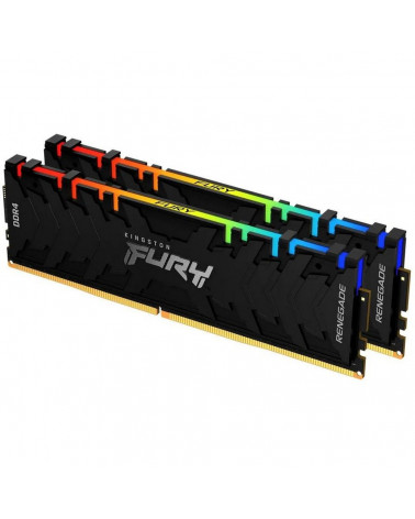 Модуль памяти Kingston 16GB DDR4 4266 DIMM FURY Renegade Black RGB XMP kit 2*8gb, 1RX8 19-26-26 1.4V 288-pin 8Gbit 