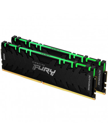 Модуль памяти Kingston 16GB DDR4 4600 DIMM FURY Renegade Black RGB XMP kit 2*8gb, 1RX8 19-26-26 1.5V 288-pin 8Gbit 