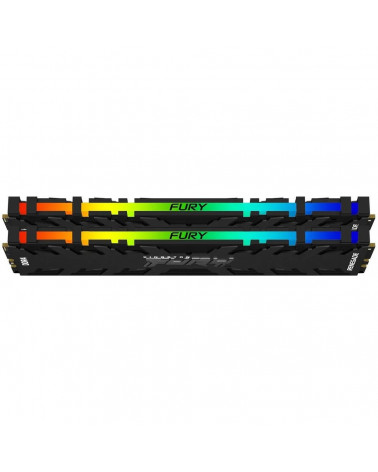 Модуль памяти Kingston 16GB DDR4 4600 DIMM FURY Renegade Black RGB XMP kit 2*8gb, 1RX8 19-26-26 1.5V 288-pin 8Gbit 