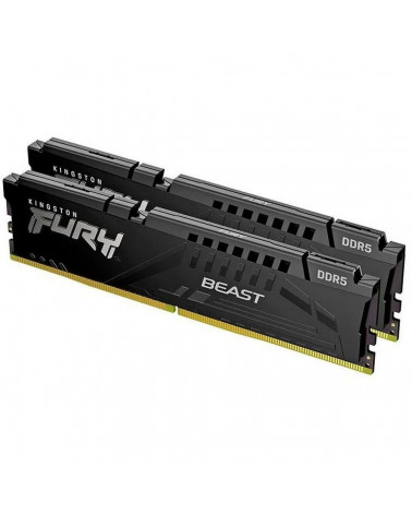 Модуль памяти Kingston 16GB DDR5 5200 DIMM FURY Beast Black EXPO kit 2*8gb, Non-ECC,1RX16 36-40-40 1.25V 288-pin 16Gbit 