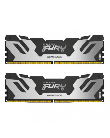 Модуль памяти Kingston 32GB DDR5 6800 FURY Renegade Silver/Black XMP Non-ECC Unbuffered DIMM (Kit 2*16gb) 1RX8 36-42-42 1.4V 288