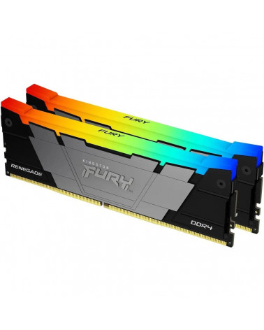 Модуль памяти Kingston 16GB DDR4 3600 FURY Renegade RGB Black XMP Non-ECC Unbuffered DIMM (Kit 2*8gb) 1RX8 16-20-20 1.35V 288-pi