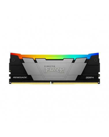 Модуль памяти Kingston 32GB DDR4 3200 FURY Renegade RGB Black XMP Non-ECC Unbuffered DIMM (Kit 2*16gb) 2RX8 16-18-18 1.35V 288-p