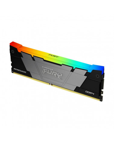 Модуль памяти Kingston 32GB DDR4 3200 FURY Renegade RGB Black XMP Non-ECC Unbuffered DIMM (Kit 2*16gb) 2RX8 16-18-18 1.35V 288-p