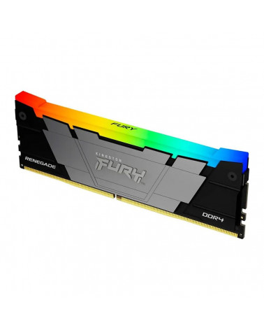 Модуль памяти Kingston 64GB DDR4 3200 FURY Renegade RGB Black XMP Non-ECC Unbuffered DIMM (Kit 2*32gb) 2RX8 16-19-19 1.35V 288-p