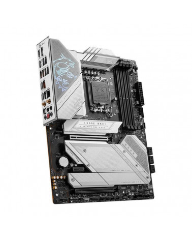 Материнская плата MSI MPG Z790 EDGE TI MAX WIFI Z790, LGA1700, 4DDR5,2PCI-Ex16, 1PCI-Ex1, 5M.2, 8SATA3.0, 1USB3.2Gen2x2, 6USB3.2