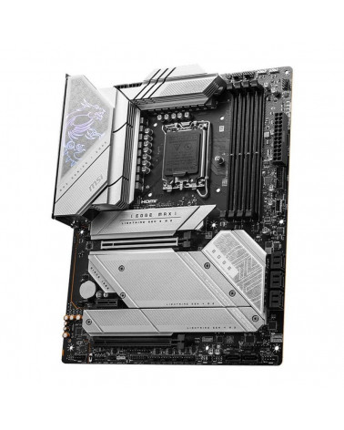 Материнская плата MSI MPG Z790 EDGE TI MAX WIFI Z790, LGA1700, 4DDR5,2PCI-Ex16, 1PCI-Ex1, 5M.2, 8SATA3.0, 1USB3.2Gen2x2, 6USB3.2