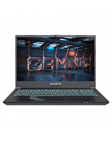 Ноутбук Gigabyte G5 MF Core i5-12500H/16Gb/SSD512Gb/15.6"/RTX 4050 6Gb/IPS/FHD/144hz/Win11/black (MF-E2KZ313SH) 