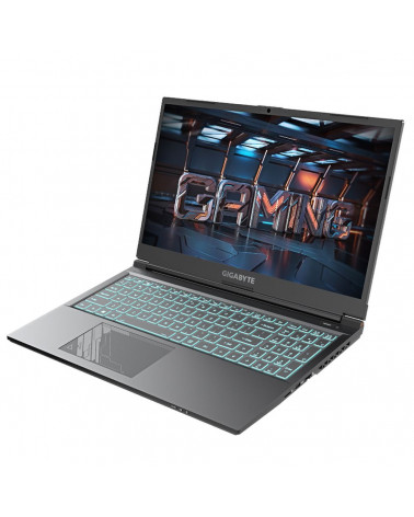 Ноутбук Gigabyte G5 MF Core i5-12500H/16Gb/SSD512Gb/15.6"/RTX 4050 6Gb/IPS/FHD/144hz/Win11/black (MF-E2KZ313SH) 