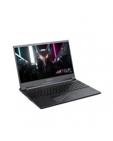 Ноутбук Gigabyte AORUS 15 ASF Core i9-13980HX/16Gb/SSD1Tb/RTX 4070 8Gb/15.6"/IPS/QHD/165Hz/Win11/black (ASF-D3KZ754SH) 