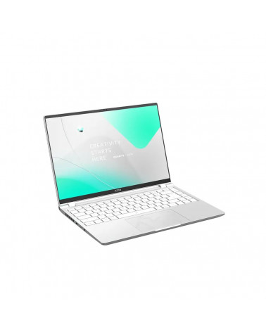 Ноутбук AERO 14 Core i7-13700H/16Gb/SSD1Tb/RTX 4050 6Gb/14"/OLED/QHD+/90Hz/noOS/silver (BMF-72KZBB4SD) 