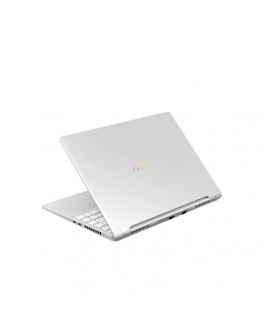 Ноутбук AERO 14 Core i7-13700H/16Gb/SSD1Tb/RTX 4050 6Gb/14"/OLED/QHD+/90Hz/noOS/silver (BMF-72KZBB4SD) 