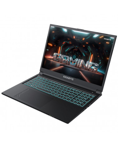 Ноутбук Gigabyte G6 MF Сore i5-13500H/16Gb/SSD512Gb/RTX 4050 6Gb/16"/IPS/FHD/165hz/noOS/black (MF-52KZ853SD) 