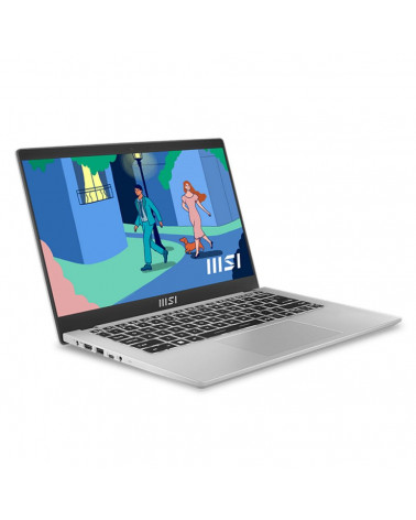 Ноутбук MSI Modern 14 C12M Core i5-1235U/8/SSD512Gb/14"/IPS/FHD/Win11/silver (9S7-14J111-239)