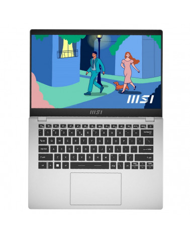 Ноутбук MSI Modern 14 C12M Core i5-1235U/8/SSD512Gb/14"/IPS/FHD/Win11/silver (9S7-14J111-239)