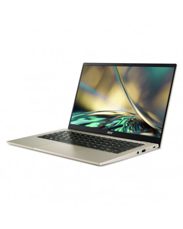 Ноутбук ACER SF314-512/i5-1240P/8GB/SSD512GB/14"/Iris Xe/IPS/FHD/Free DOS/Haze Gold (NX.K7NER.008) 