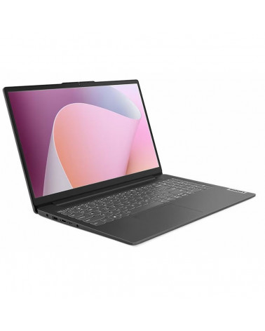 Ноутбук Lenovo IdeaPad Slim 3 15AMN8 Ryzen 5 7520U/8Gb/SSD256Gb/15.6"/IPS/FHD/noOS/black (82XQ006PRK) 