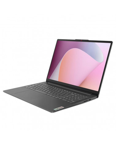 Ноутбук Lenovo IdeaPad Slim 3 15AMN8 Ryzen 5 7520U/8Gb/SSD256Gb/15.6"/IPS/FHD/noOS/black (82XQ006PRK) 