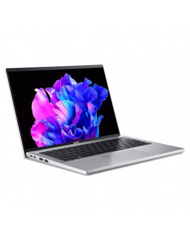 Ноутбук Acer Swift Go 14SFG14-71 Core i5-13420H/16GB/SSD1TB/14"/OLED/2.8K/NoOS/Silver (NX.KLQCD.005) 