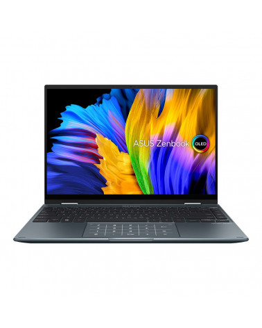 Ноутбук ASUS Zenbook 14 Flip UP5401ZA-KN012W Intel® Core i5-12500H/8GB/SSD512GB/14"/2.8K (2880x1800)/OLED)/Touch/90Hz/Win11/Pine