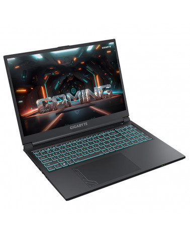 Ноутбук Gigabyte G6 MF(MF-52KZ853SH) Core i5-13500H/16GB/SSD512GB/16"/RTX 4050 6GB/IPS/FHD+/165hz/Win11/Black 