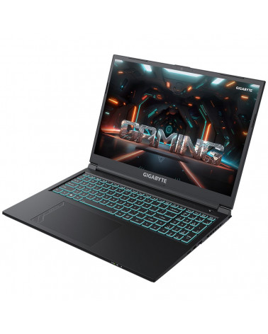 Ноутбук Gigabyte G6 MF(MF-52KZ853SH) Core i5-13500H/16GB/SSD512GB/16"/RTX 4050 6GB/IPS/FHD+/165hz/Win11/Black 