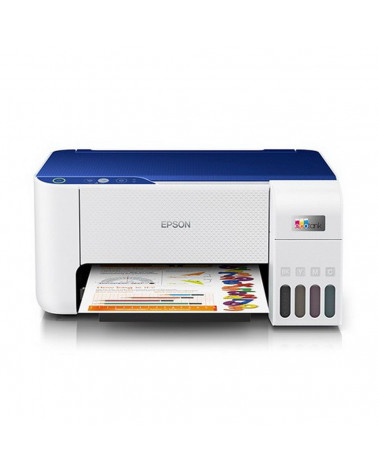 МФУ Epson L3216 (струйное цветное P/S/C, A4, 5760x1440 dpi, 33 стр/мин, USB, СНПЧ, белый) 