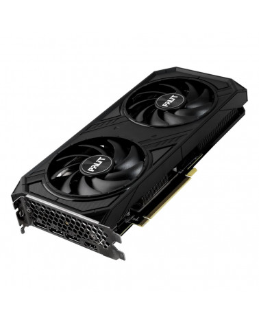 Видеокарта Palit RTX4070 DUAL OC 12GB GDDR6X 192bit 3-DP HDMI 