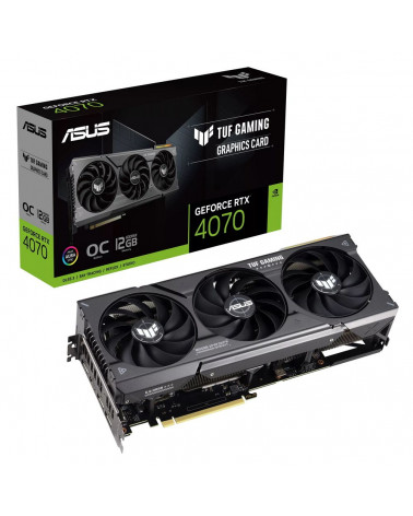 Видеокарта ASUS TUF-RTX4070-O12G-GAMING /RTX4070,HDMI,DP*3,12G,D6X