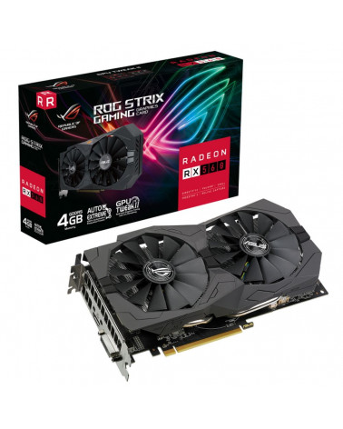 Видеокарта ASUS ROG-STRIX-RX560-4G-V2-GAMING/RX560,DVI,HDMI,4G,D5 (90YV0HV0-M0NA00)