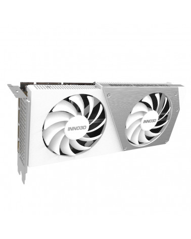 Видеокарта INNO3D RTX4060Ti 8GB TWIN X2 OC WHITE GDDR6 128-bit DPx3 HDMI 2FAN RTL 