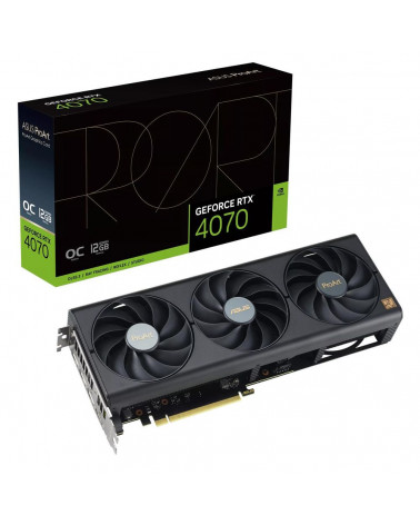 Видеокарта ASUS PROART-RTX4070-O12G /RTX4070,HDMI,DP*3,12G,D6X