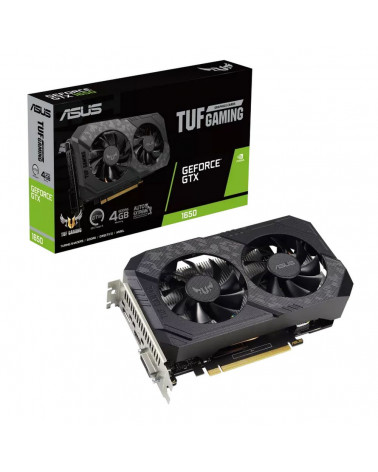 Видеокарта ASUS TUF-GTX1650-4GD6-P-V2 GAMING /GTX1650,DVI,HDMI,DP,4G,D6