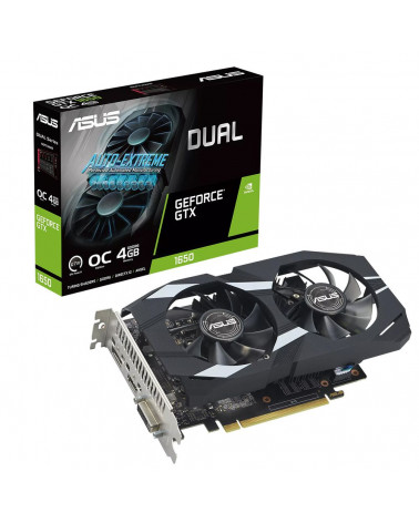 Видеокарта ASUS DUAL-GTX1650-O4GD6-P-EVO /GTX1650,DVI,HDMI,DP,4G,D6