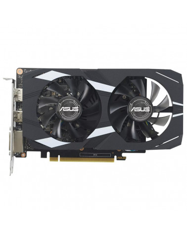 Видеокарта ASUS DUAL-GTX1650-O4GD6-P-EVO /GTX1650,DVI,HDMI,DP,4G,D6