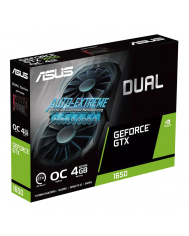 Видеокарта ASUS DUAL-GTX1650-O4GD6-P-EVO /GTX1650,DVI,HDMI,DP,4G,D6