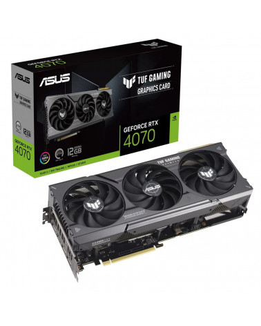 Видеокарта ASUS TUF-RTX4070-12G-GAMING  /RTX4070,HDMI,DP*3,12G,D6X