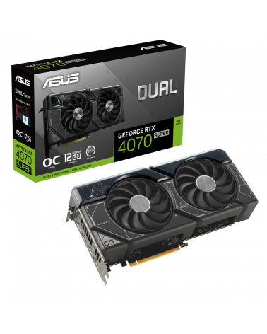 Видеокарта ASUS DUAL-RTX4070S-O12G /RTX4070S,HDMI,DP*3,12G,D6X