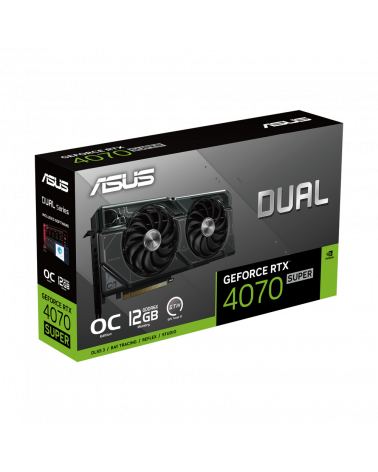 Видеокарта ASUS DUAL-RTX4070S-O12G /RTX4070S,HDMI,DP*3,12G,D6X