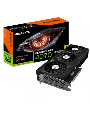 Видеокарта Gigabyte RTX4070Ti SUPER WINDFORCE OC 16GB RTL 