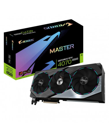 Видеокарта Gigabyte RTX4070SUPER AORUS MASTER 12GB RTL 