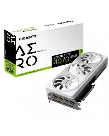 Видеокарта Gigabyte RTX4070SUPER AERO OC 12GB RTL 