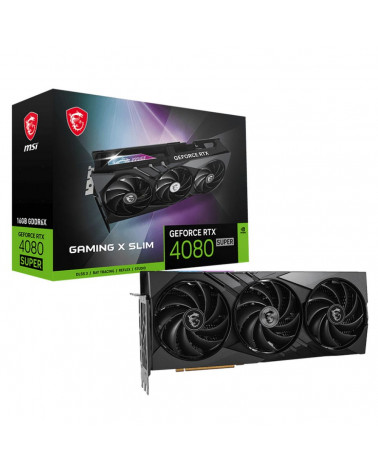 Видеокарта MSI GeForce RTX 4080 SUPER 16G GAMING X SLIM 