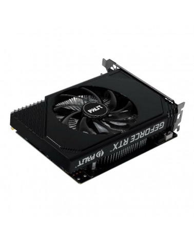 Видеокарта Palit RTX3050 STORMX OC 6GB GDDR6 96-bit DVI HDMI DP 1FAN RTL 