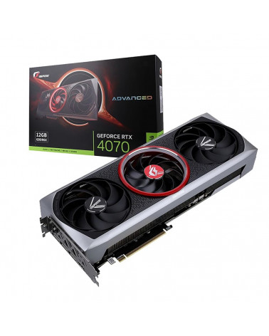 Видеокарта Colorful RTX4070 Advanced OC-V 12GB 192-bit GDDR6X DPx3 HDMI 3FAN RTL 