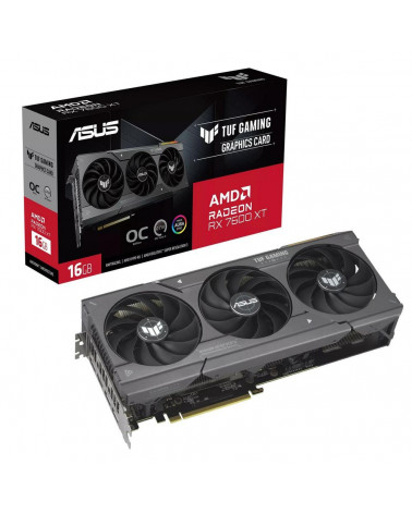 Видеокарта ASUS TUF-RX7600XT-O16G-GAMING /RX7600XT,HDMI,DP*3,16G,D6