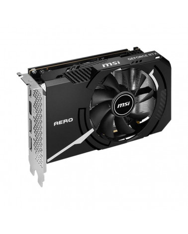 Видеокарта MSI RTX4060 AERO ITX 8G OC GDDR6 128bit 3xDP HDMI 1FAN ITX 