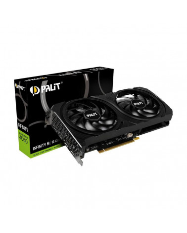 Palit NVIDIA GeForce RTX4060 INFINITY 2 GDDR6 128bit 3xDP HDMI 2FAN 