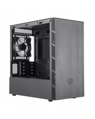 Корпус Cooler Master MasterBox MB400L w/o ODD TG MCB-B400L-KGNN-S00 mATX, CPU h-166, GFX - 344, Brushed Front Panel, MCB-B400L-K